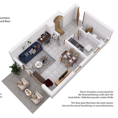 Moderne Maisonette Mit Garten Unterschleißheim 외부 사진