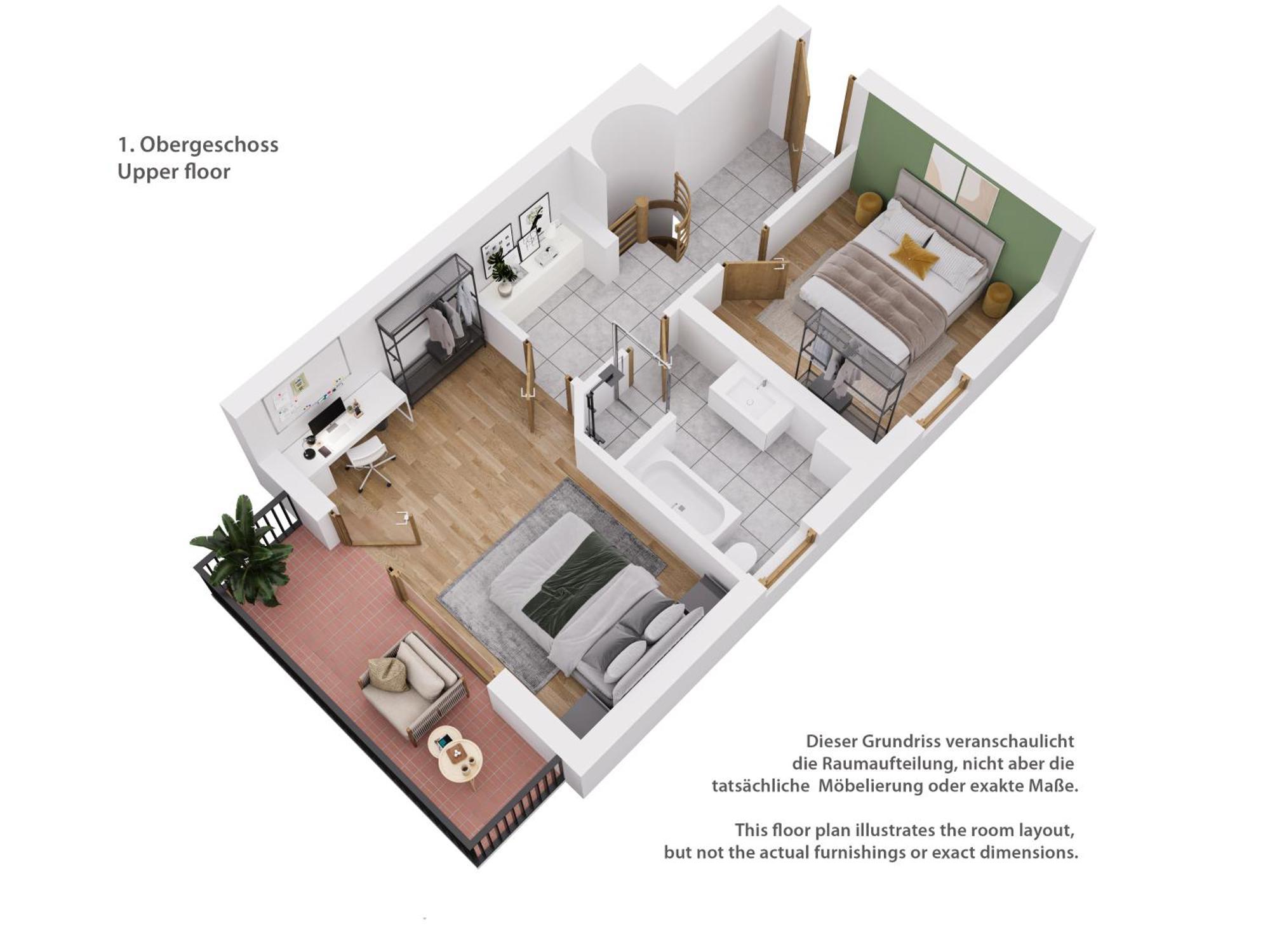 Moderne Maisonette Mit Garten Unterschleißheim 외부 사진