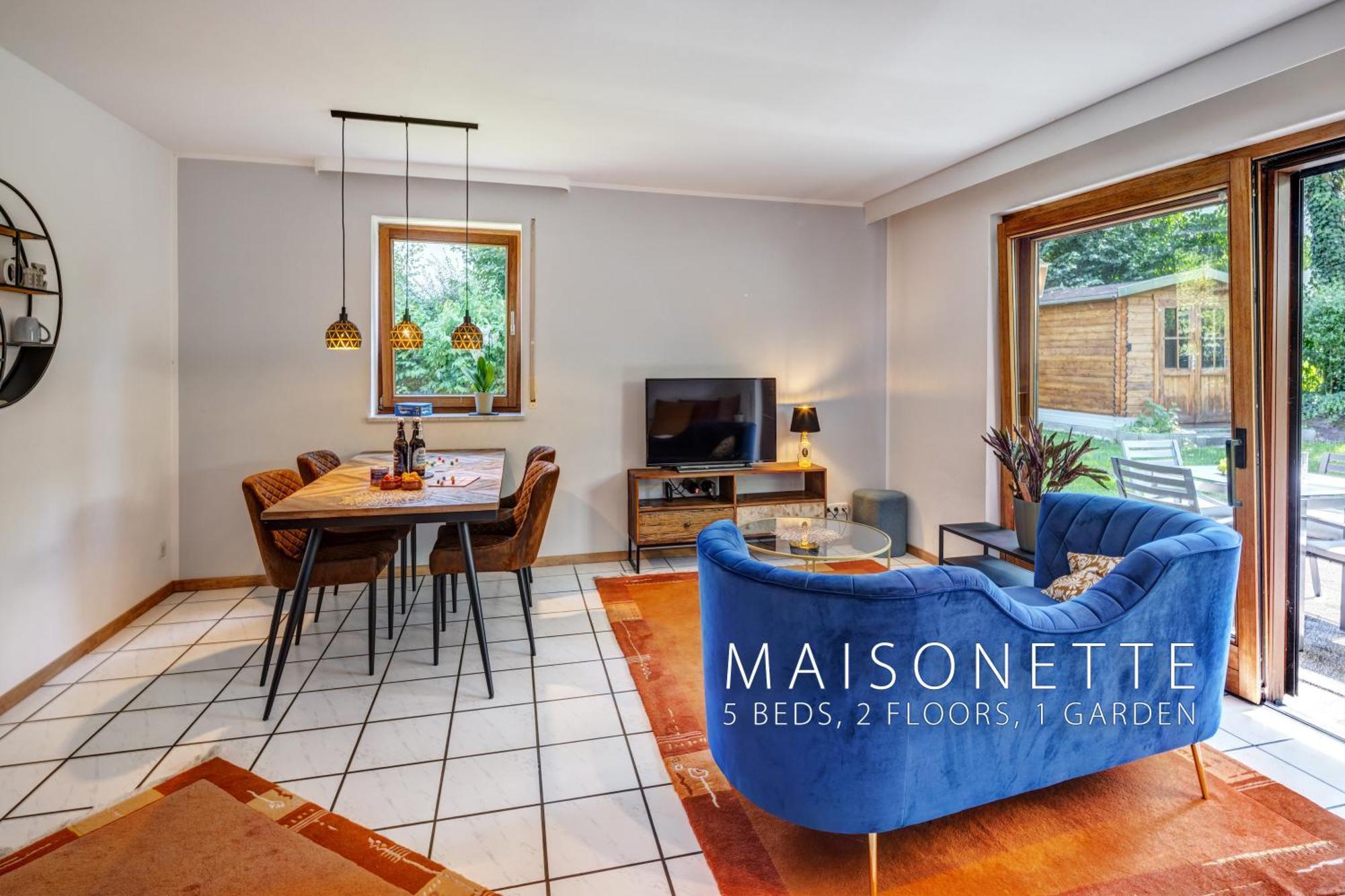 Moderne Maisonette Mit Garten Unterschleißheim 외부 사진