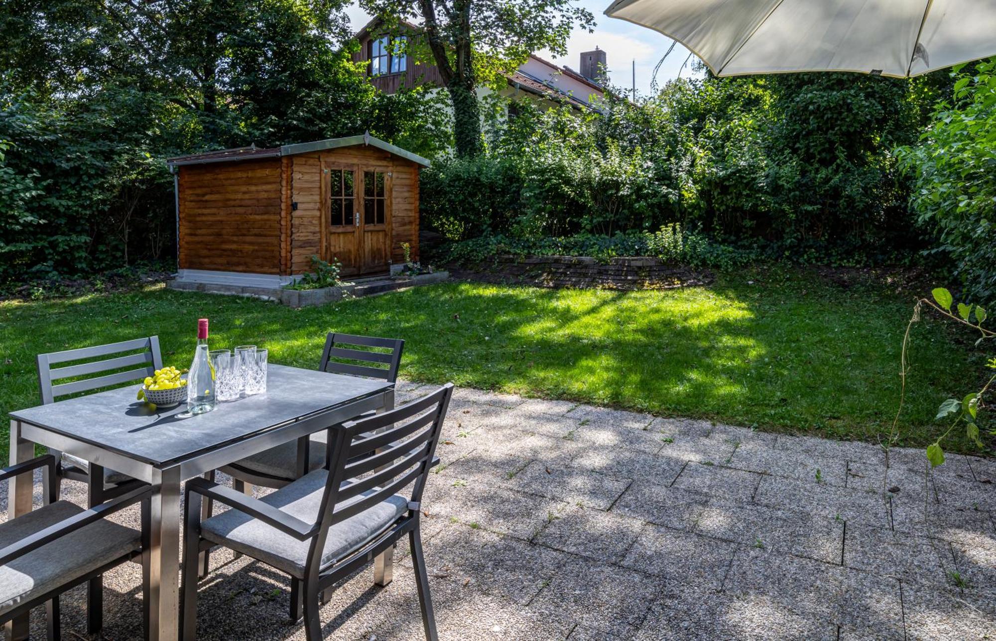 Moderne Maisonette Mit Garten Unterschleißheim 외부 사진